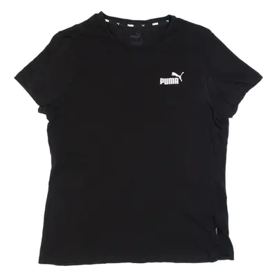 PUMA Womens T-Shirt Black M