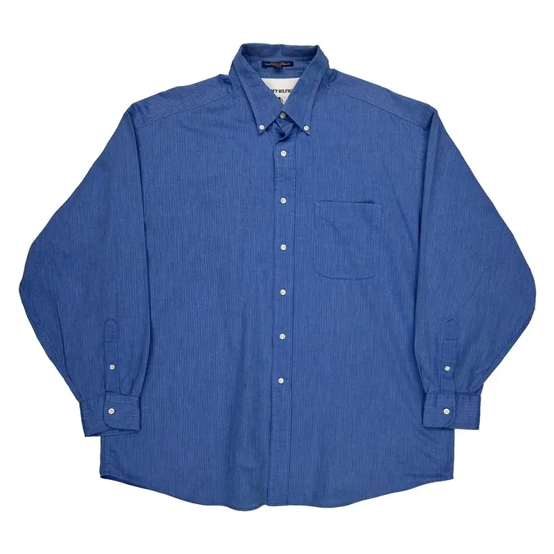 Tommy Hilfiger Shirt - XL Blue Cotton