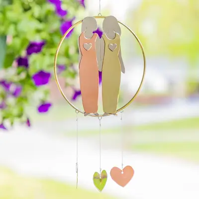 Bond Between Sisters Wind Chime - 4 Sisters
