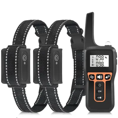 New Intelligent Remote Control Dog Trainer, Remote Control Vibration No Shock Collar, Waterproof Barking Stop Equipment For ...