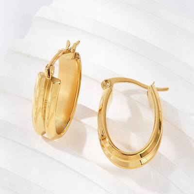 304 Stainless Steel Stud Earrings