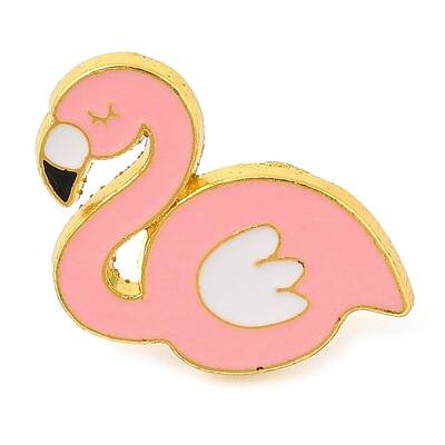 Bird Alloy Enamel Brooches