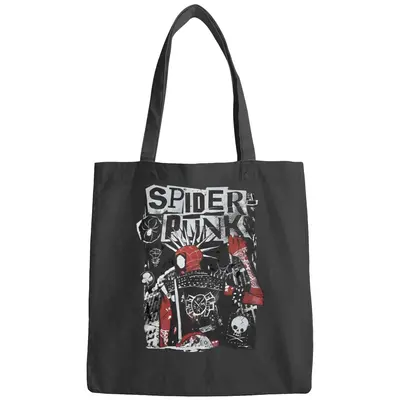Retro Spider Punk Bags, Spider-man Across The Spider-verse Bags