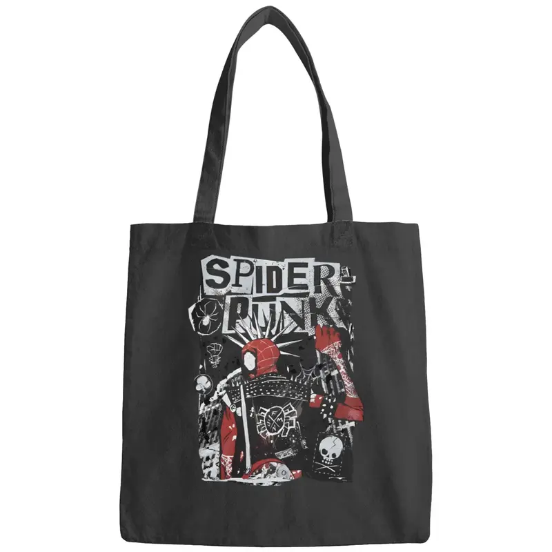 Retro Spider Punk Bags, Spider-man Across The Spider-verse Bags