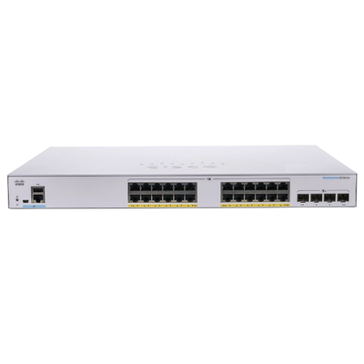 CBS350-24P-4G-xx= Cisco CBS350-24P-4G 24-Port PoE+ 4x SFP Port Switch