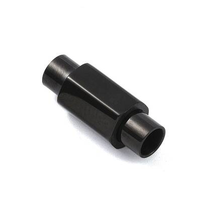 304 Stainless Steel Magnetic Clasps with Glue-in Ends