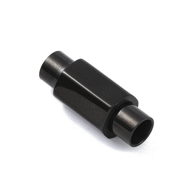 304 Stainless Steel Magnetic Clasps with Glue-in Ends