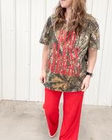 God Bless America Camo Shirt