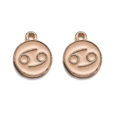 Alloy Enamel Pendants