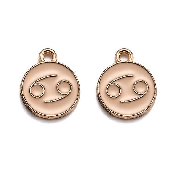 Alloy Enamel Pendants