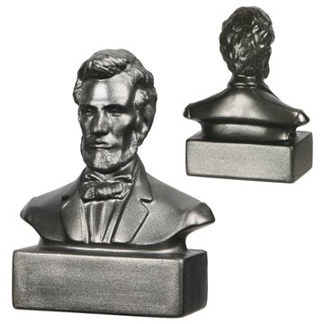 100 Customized Abraham Lincoln Bust - Stress Reliever