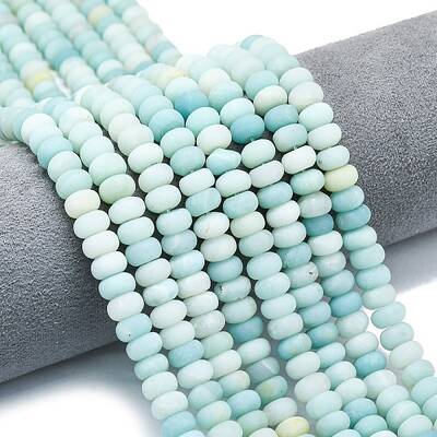 Natural Flower Amazonite Beads Strands