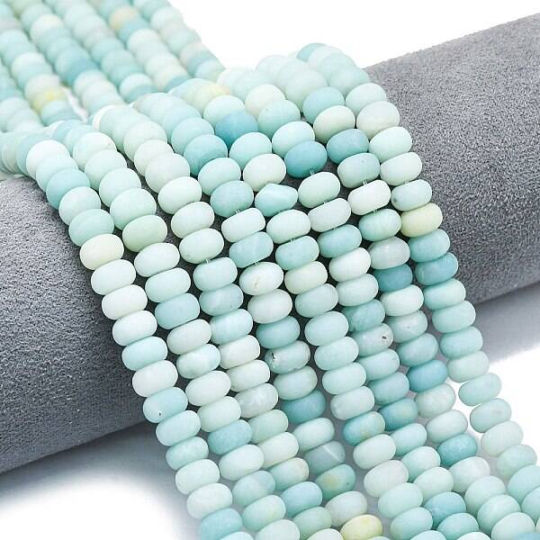 Natural Flower Amazonite Beads Strands
