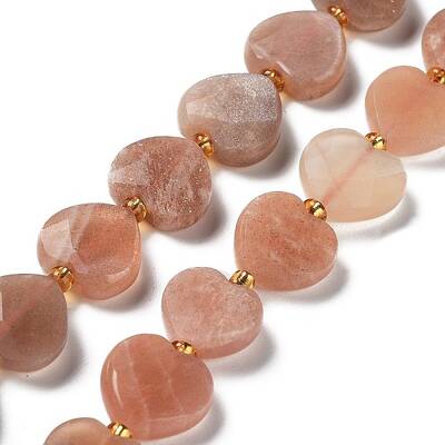 Natural Sunstone Beads Strands