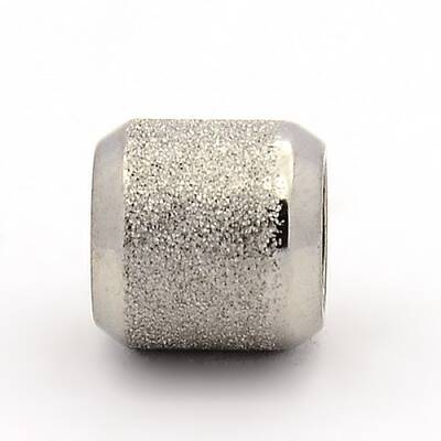 Tarnish Resistant Stainless Steel Textured Beads
