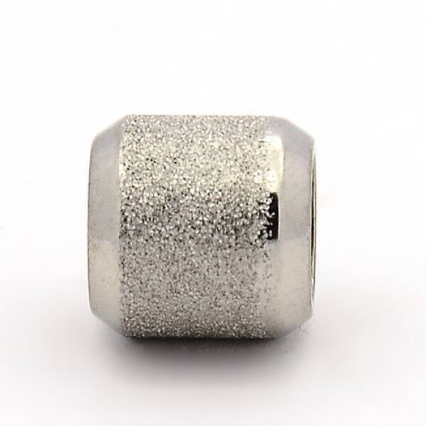 Tarnish Resistant Stainless Steel Textured Beads