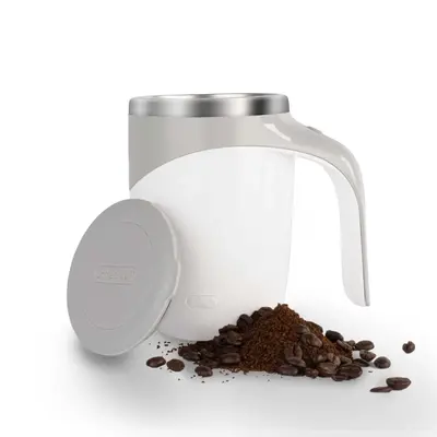 【Today buy Two free shipping!!! 】Automatic Magnetic Stirring Coffee Mug, Rotating Home Office Travel Mixing Cup，Funny E...