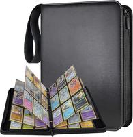 900 Pockets Trading Card Binder, Card Binder Album Folder with 50 Top-Loading Page Sleeves, 9 Pocket Card  PU Leather Binder ...