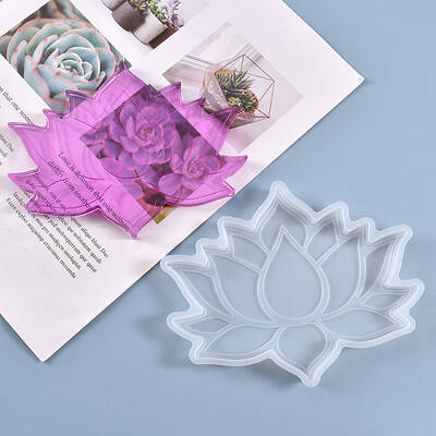 DIY Lotus Cup Mat Silicone Molds