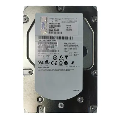 49Y1870 IBM 600GB 6Gb/s SAS 15000 3.5-inch 64MB Hard Drive