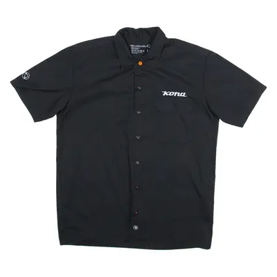ENDURA Kona Mens Plain Shirt Black L