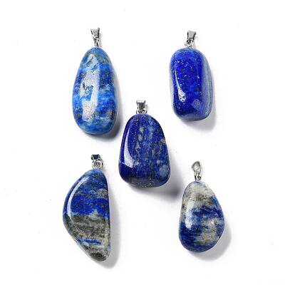 Natural Lapis Lazuli Pendants
