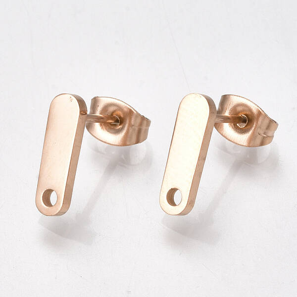 304 Stainless Steel Stud Earring Findings