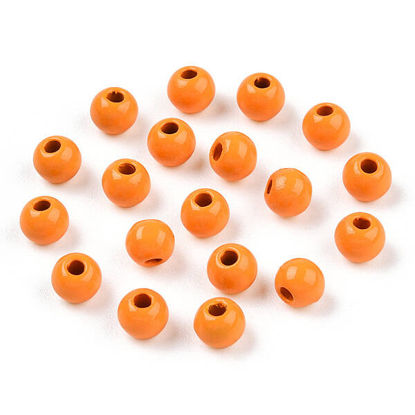 Spray Painted Alloy Beads
