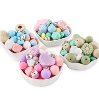 Silicone Beads Kit, 44pcs/set DIY Beads for Bracelet Necklace Jewelry Making, DIY Jewelry Making Supplies for Teenager, Jewel...