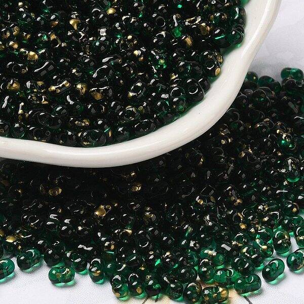 Spray Painted Glass Seed Beads