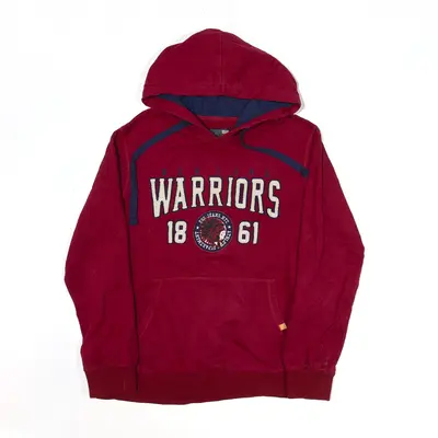 EGO DNM New York Warriors Hoodie Red Pullover USA Boys XL