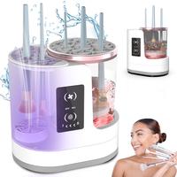 Electric makeup brush cleaner, automatic deep ultraviolet drying for brushes, beauty eggs, and cotton pads, professional fema...