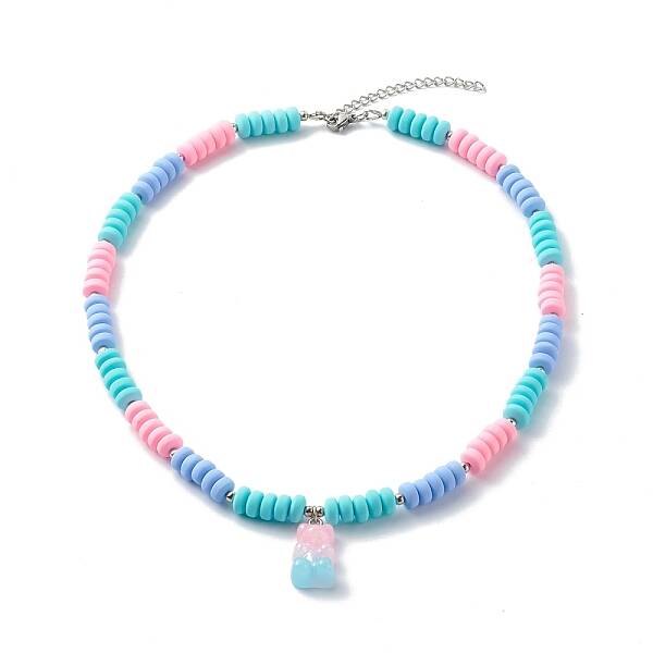 Polymer Clay Beaded Necklaces