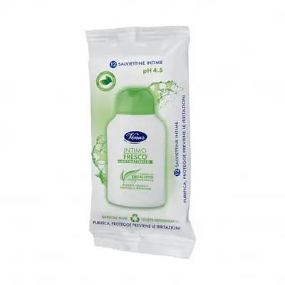 Venus Fresh Intimate Wipes 12pcs