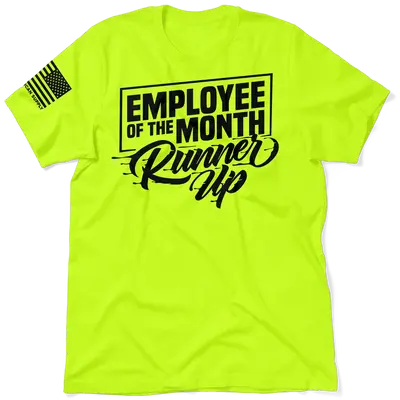 Runner Up - Safety Yellow T-Shirt