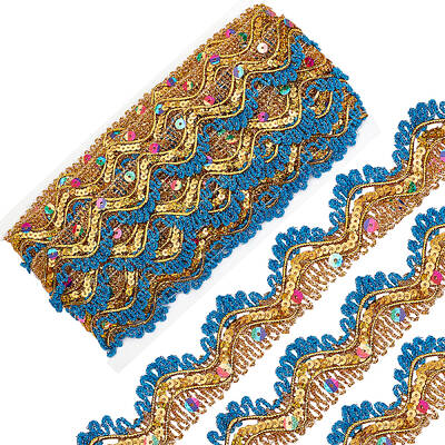 Polyester Glitter Ribbon