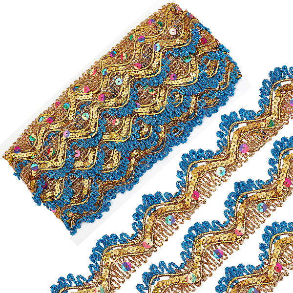 Polyester Glitter Ribbon