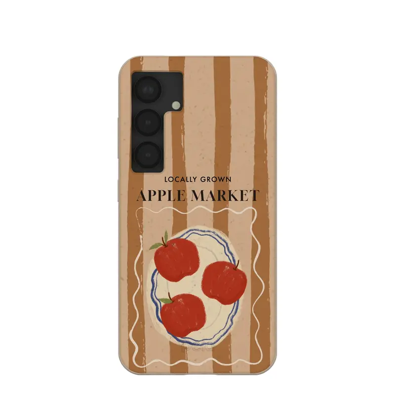 Seashell Apple Market Samsung Galaxy S25 Case