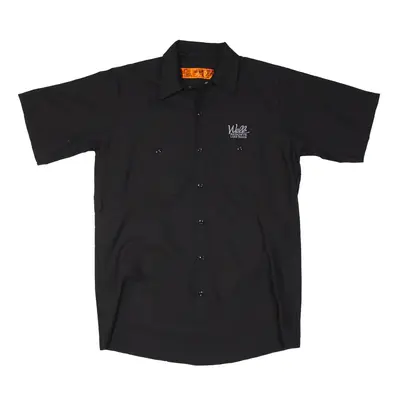 RED KAP Lake Tahoe Worker Shirt Black Short Sleeve Mens M