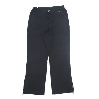 FILA Trousers Black Regular Straight Mens W30 L30