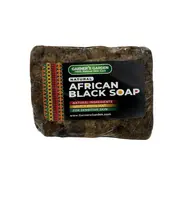 Premium Handmade African Black Soap - Natural Soap With Shea Butter and Aloe Vera