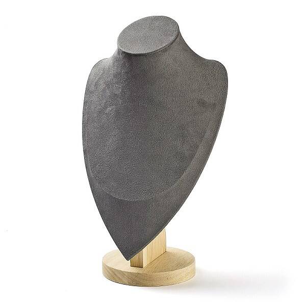 Microfiber Necklace Display Stands