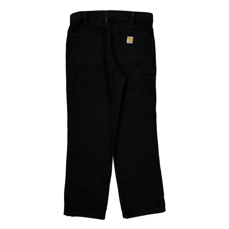 Carhartt Trousers - 32W 30L Black Cotton