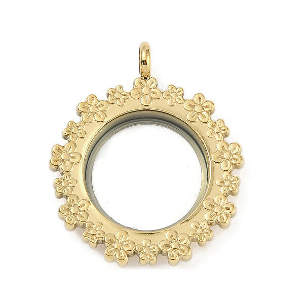 Ion Plating(IP) 304 Stainless Stee Locket Pendants