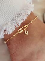 Letter Design Anklet for Women, Fashion Jewelry Accessories for Party, Personalized Daily Clothing Decor, Trendy All-match & ...