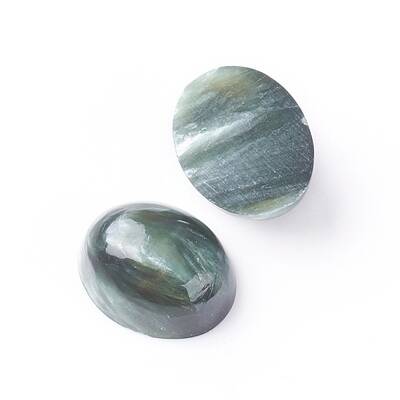 Natural Seraphinite Cabochons