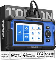 TOPDON AD600S Car Vehicle OBD2 Scanner, Diagnostic Tool, ABS SRS Transmission Engine Code Reader, 9 Reset Services Scan Tool,...