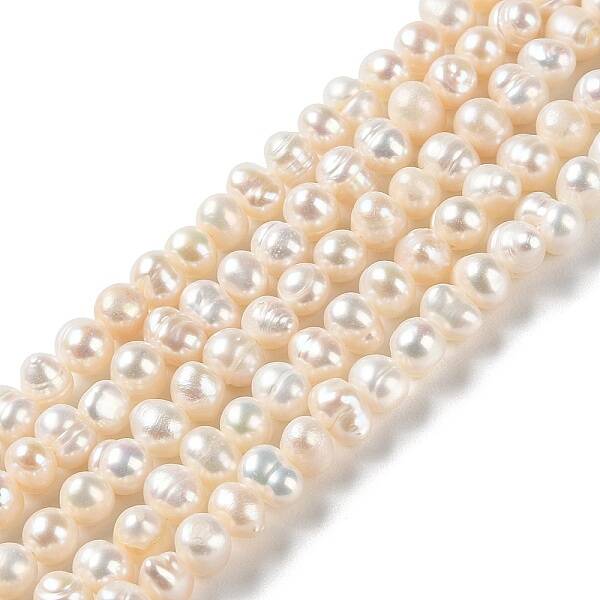 Natural Cultured Freshwater Pearl Beads Strands