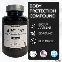 BPC-157 Peptide Capsules High Purity Lab-Synthesized