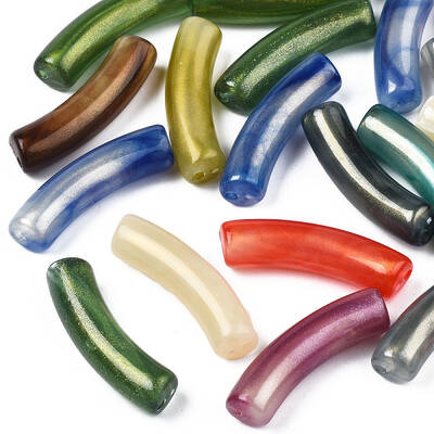 Opaque Acrylic Beads